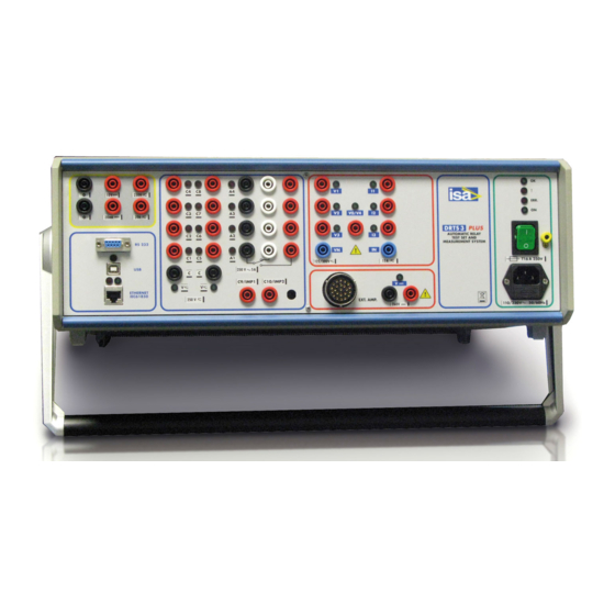 ISA DRTS.3 PLUS Manual