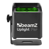 Beamz BBP44 MINI UPLIGHT Quick Start Manual