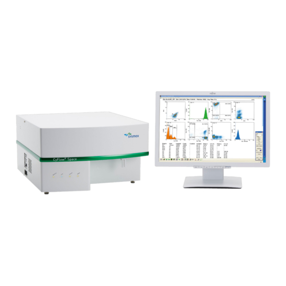 SYSMEX CyFlow Space Operating Manual