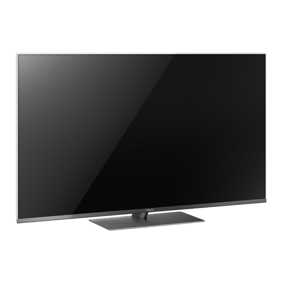Panasonic Viera TH-55FX800Z Operating Instructions Manual