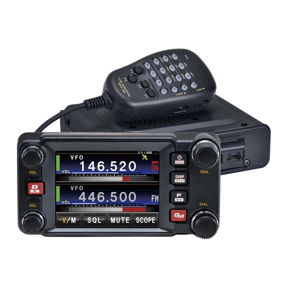 Yaesu FTM-400DR Operating Manual