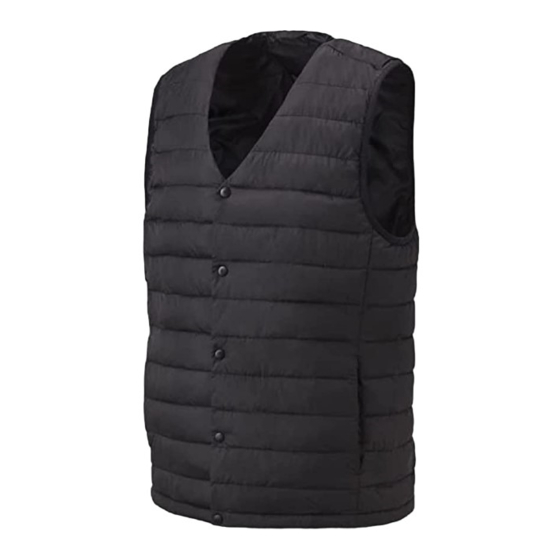Ohyama woozoo HEATED VEST User Manual