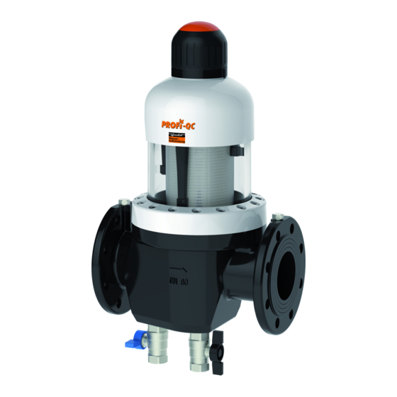 Judo PROFI JPF DN65 Installation And Operating Instructions Manual