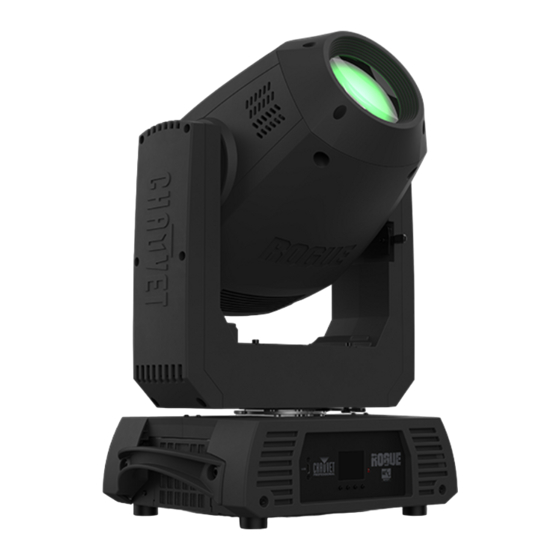 Chauvet Professional ROGUE R2E SPOT Quick Reference Manual