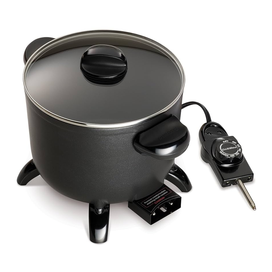 Presto Kitchen Kettle Manual and Recipe Guide