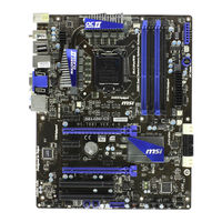 MSi Z68A-GD55 series User Manual