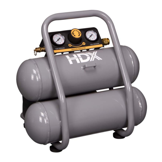 HDX VSP0000201.HDX1 Use And Care Manual