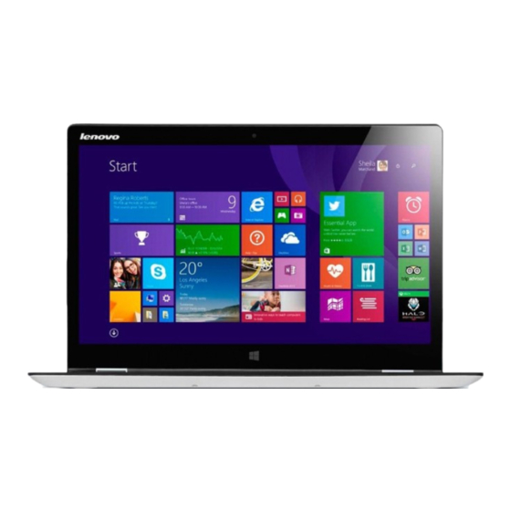 Lenovo yoga 3 14 Hardware Maintenance Manual