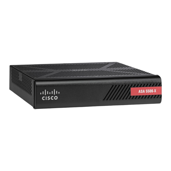 Cisco ASA 5506W-X Hardware Installation Manual