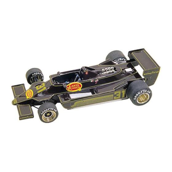 Tameo Kits Lotus Ford 79 Manual