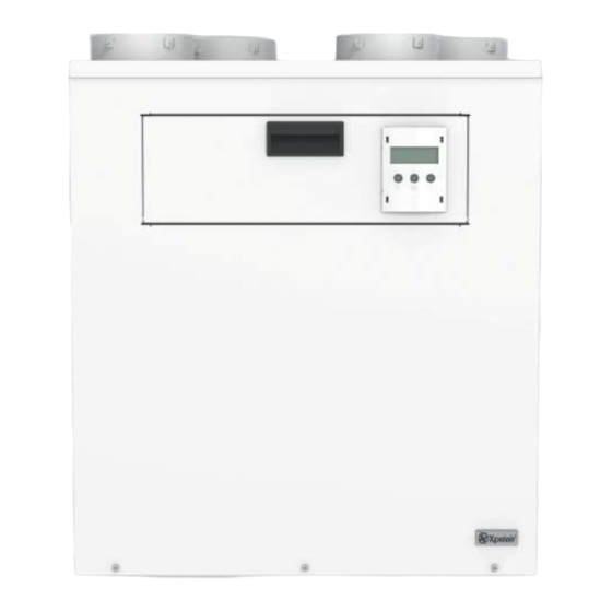 Xpelair Natural Air 180 Vertical Installation Manual