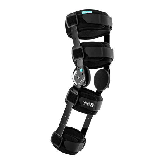 Össur Formfit Post-Op Knee 24” Reg Instructions For Use Manual