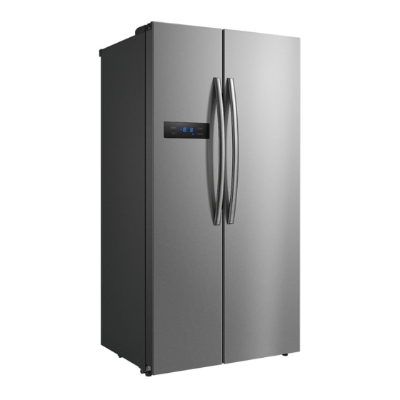 Living & Co HC-689WE Side Refrigerator Manuals