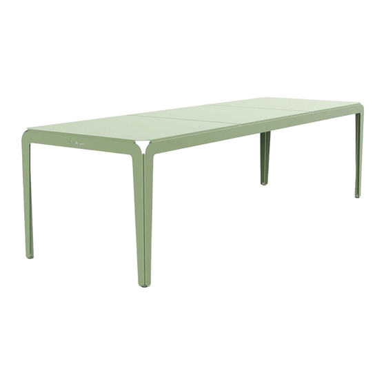 Weltevree Bended table 180 Product Manual