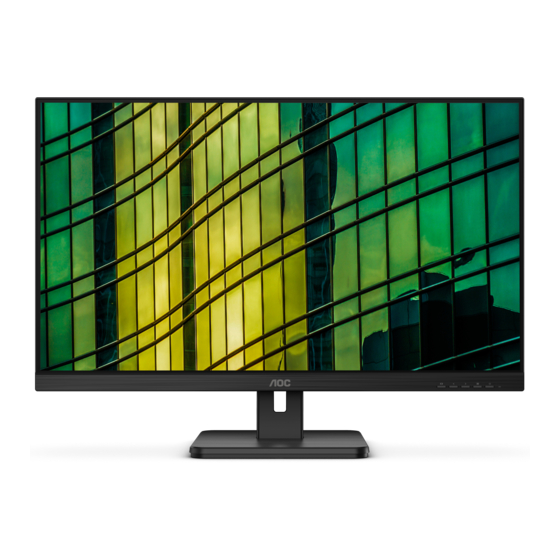 AOC 24E2H User Manual