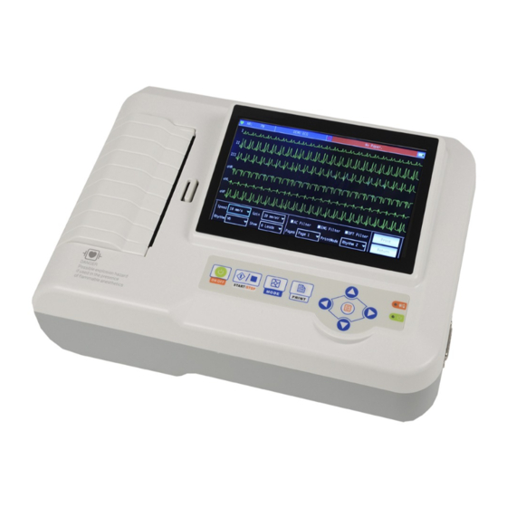 Mobiclinic ECG600G Instruction Manual