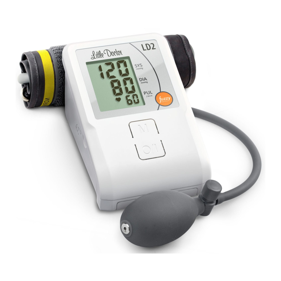 Little Doctor LD2 - Digital Blood Pressure Monitor Manual