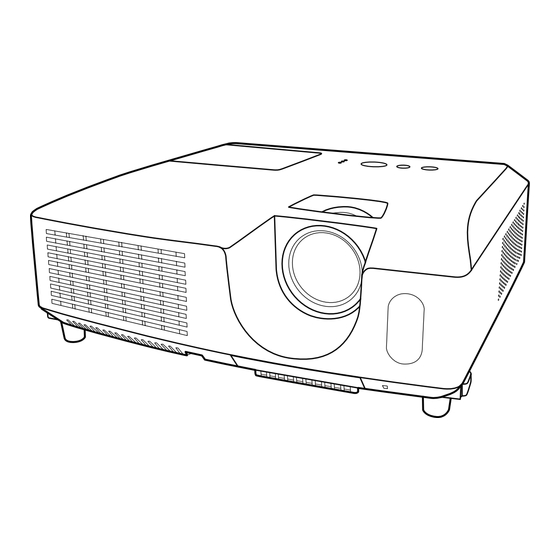 Hitachi CP-X2510E User Manual