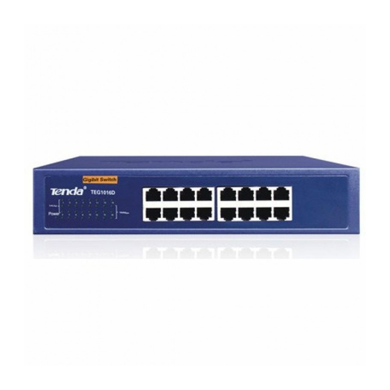 Tenda TEG1016D Technical Specifications