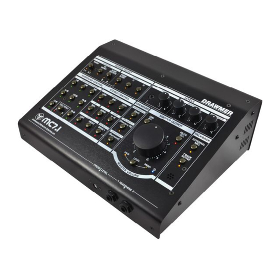 Drawmer MC7.1 Manual