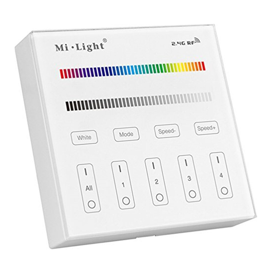 Mi-Light T1 User Instruction