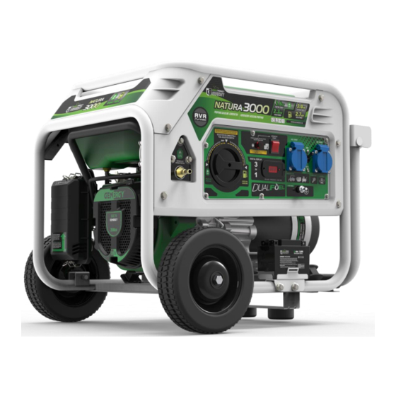 GENERGY NATURA Series Instructions For Use Manual