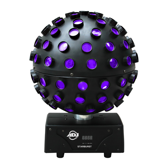 ADJ Startec Series User Manual