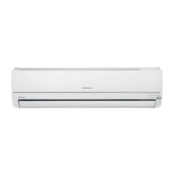 Panasonic CS-E21HKES Air Conditioner Manuals