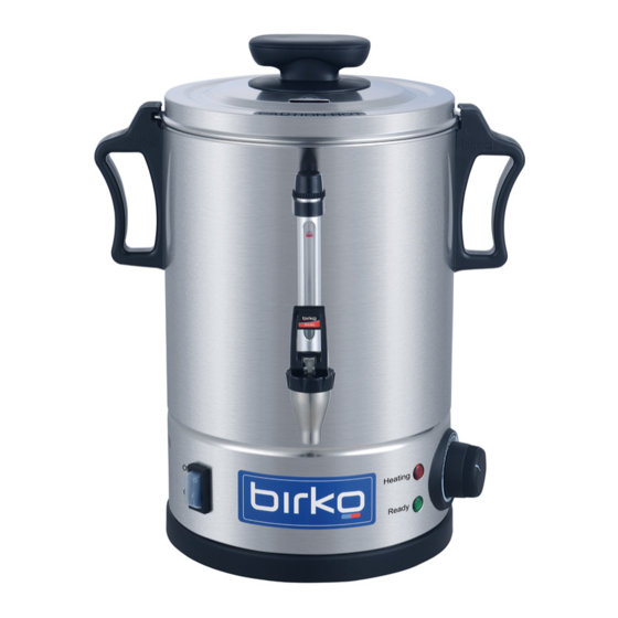 Birko 5L Operating Instructions