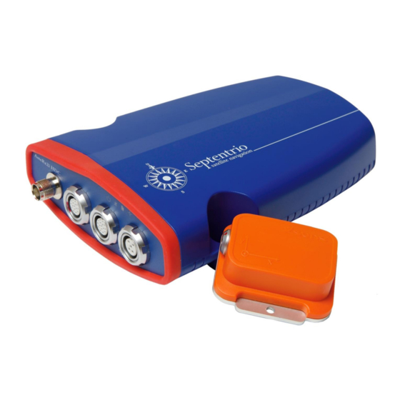 SEPTENTRIO AsteRx2 Series Hardware Manual