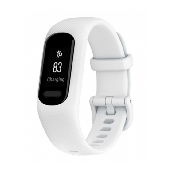 Garmin VIVOSMART 5 Quick Start Manual