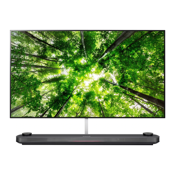 LG SIGNATURE OLED65W8PUA Safety And Reference