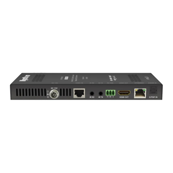 Wyrestorm EX-70-4K-ARC Quickstart Guide Quick Start Manual