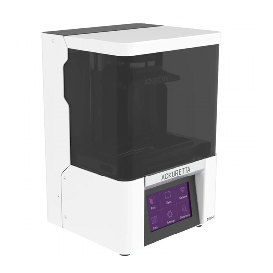 Ackuretta DENTIQ Quick Start Manual