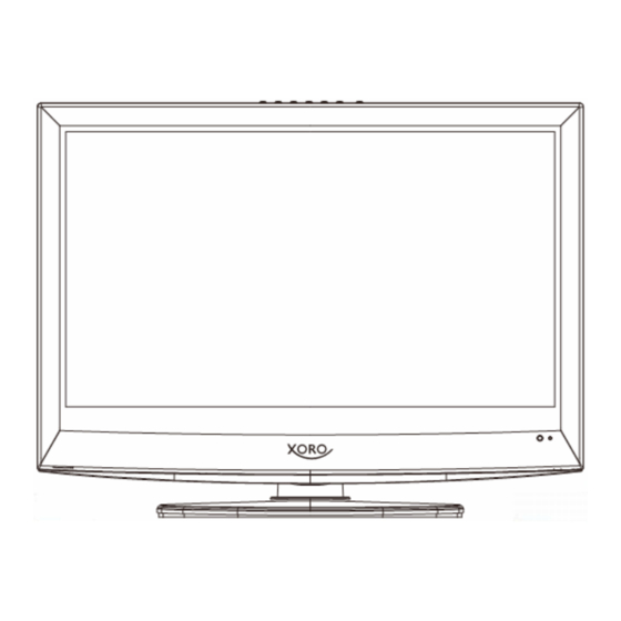 User Manuals: MAS Elektronik XORO HTC 29D Series LCD TV