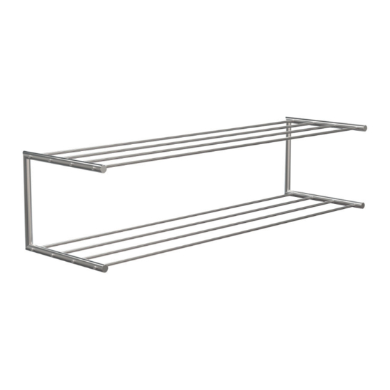 FROST NOVA SHOE SHELF 2 Fitting Instruction