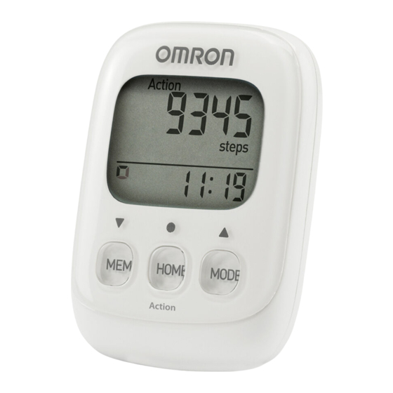 Omron HJ-325-EW Manual