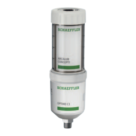 Schaeffler OPTIME C1 User Manual