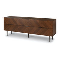 Article NERA 6 Drawer Double Dresser Assembly Instructions Manual