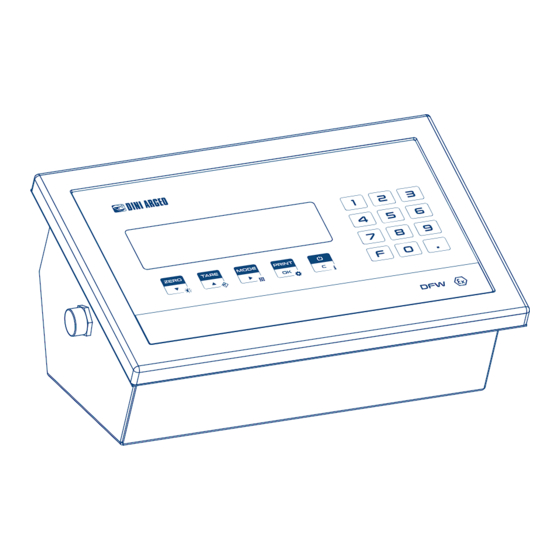 Dini Argeo DFWIECEX Technical Manual