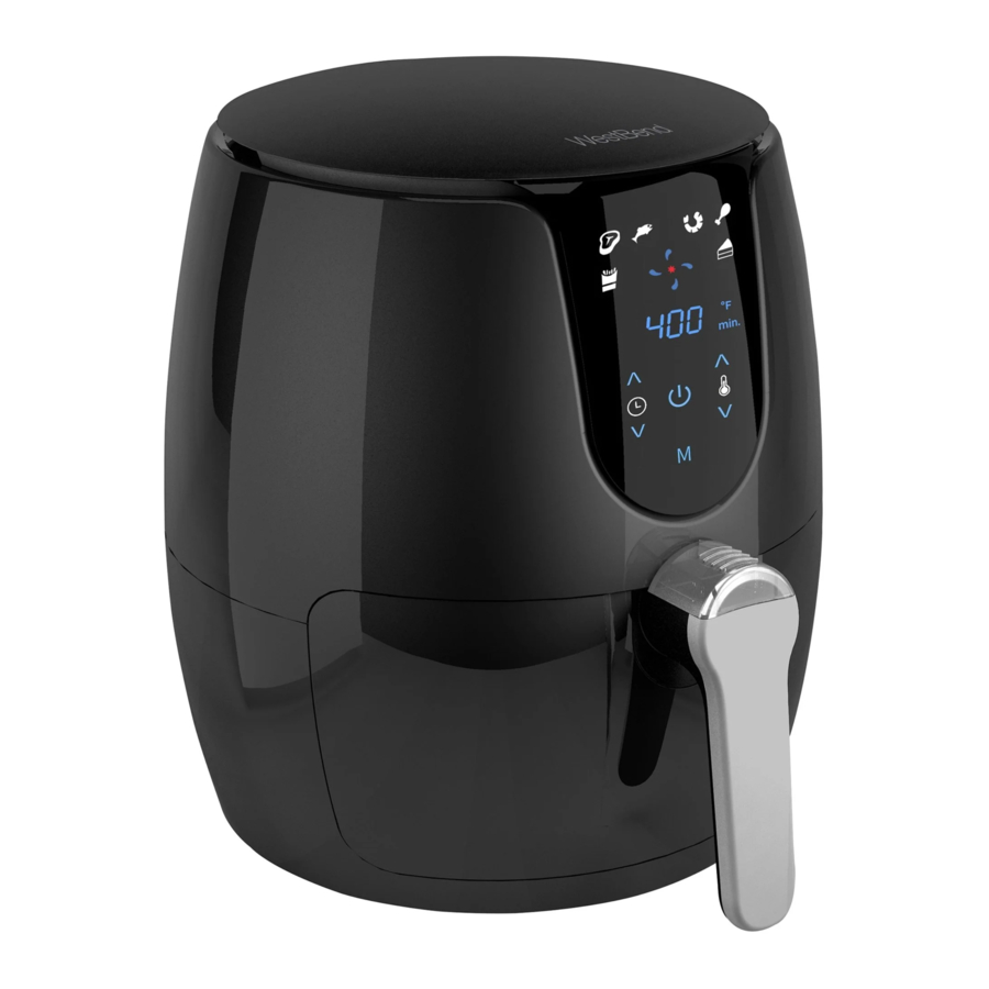 West Bend AFWB37BK13 - 3.7qt Air Fryer Manual