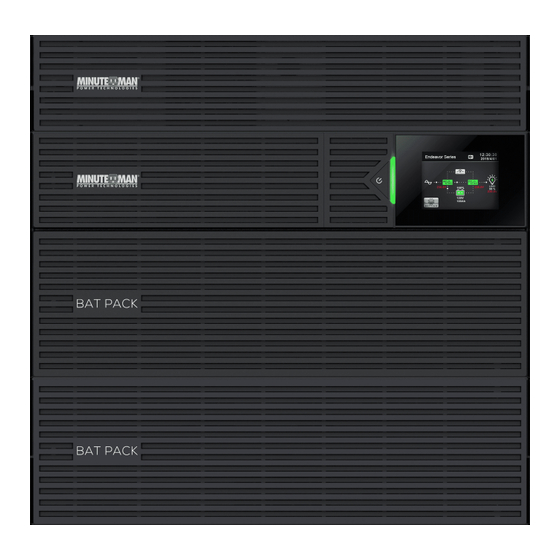 Minuteman Endeavor ED5KRT User Manual