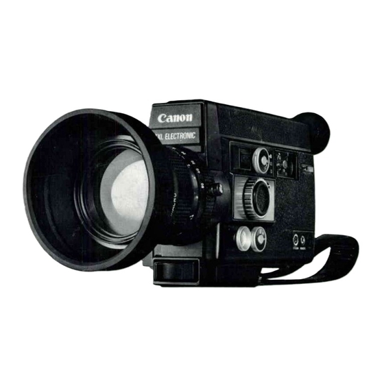 Canon 814XL Super 8 Camera Manuals