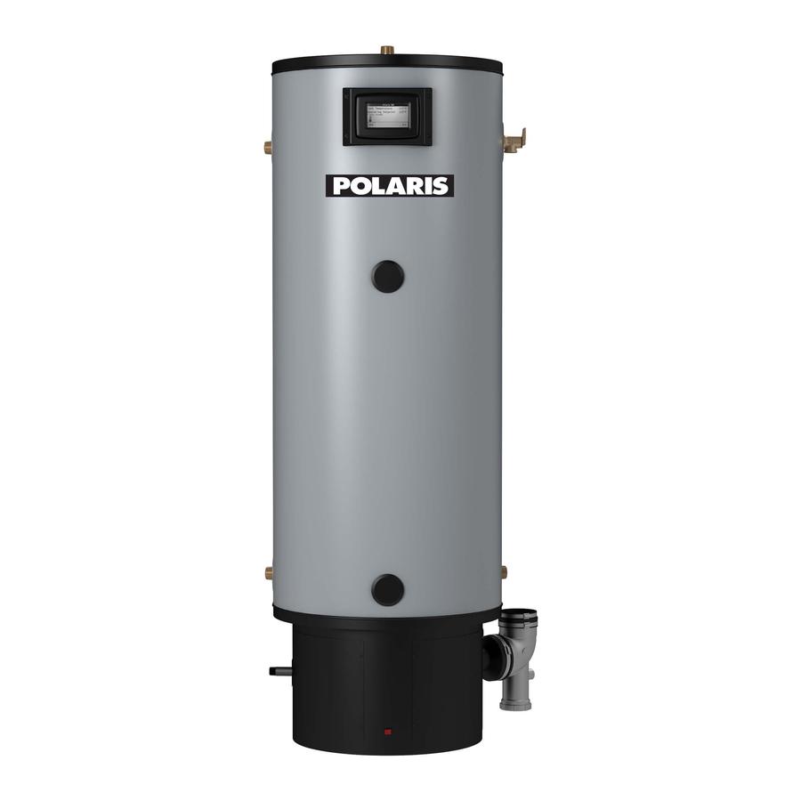 Polaris GAS WATER HEATER Installation, Operation And Service Manual