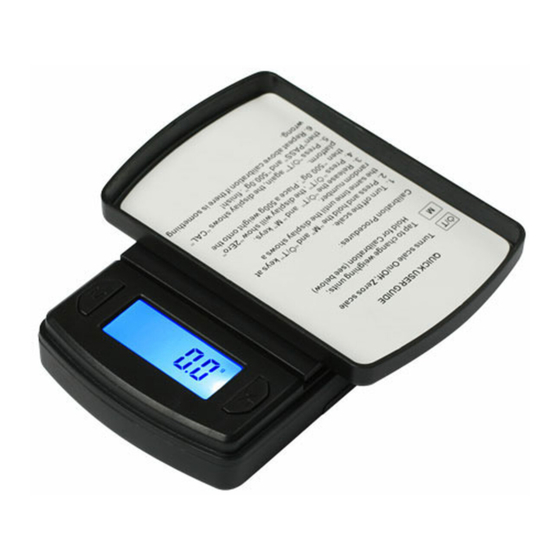 Fast Weigh Scales MS-600 User Manual