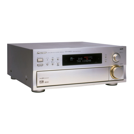 Pioneer VSX-908RDS Service Manual