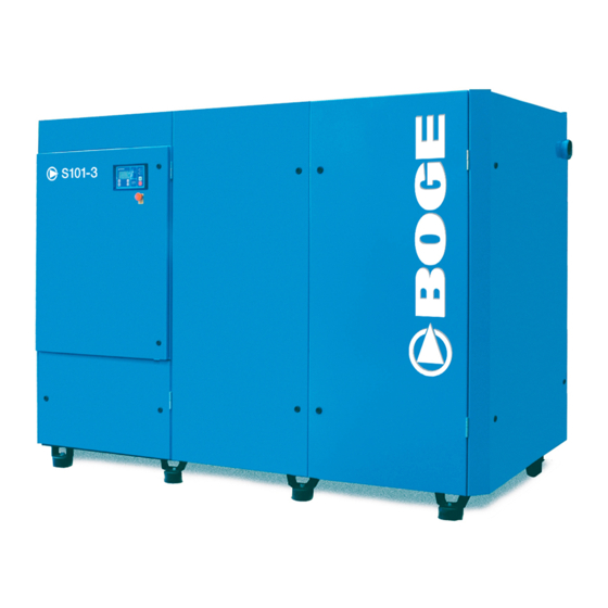 Boge S 40-3 Operating Instructions Manual