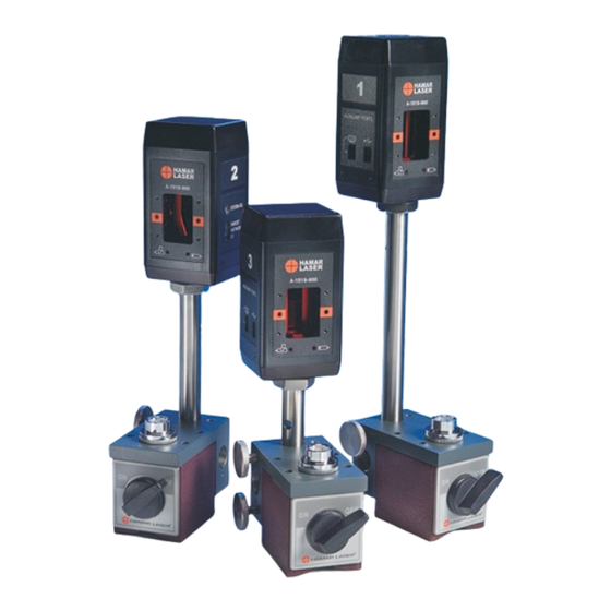 HAMAR LASER A-1519 Series Target Manuals