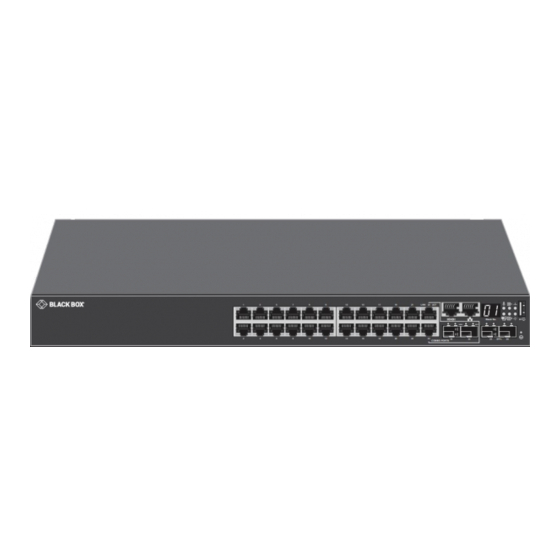 Blackbox EMS1G24F Hardware Installation Manual