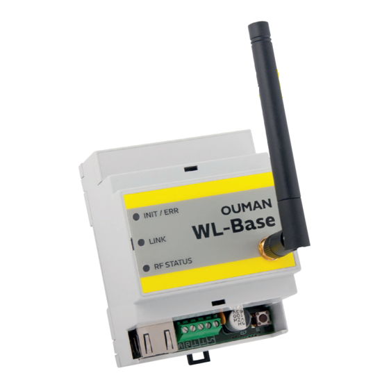 OUMAN WL-Base Manuals